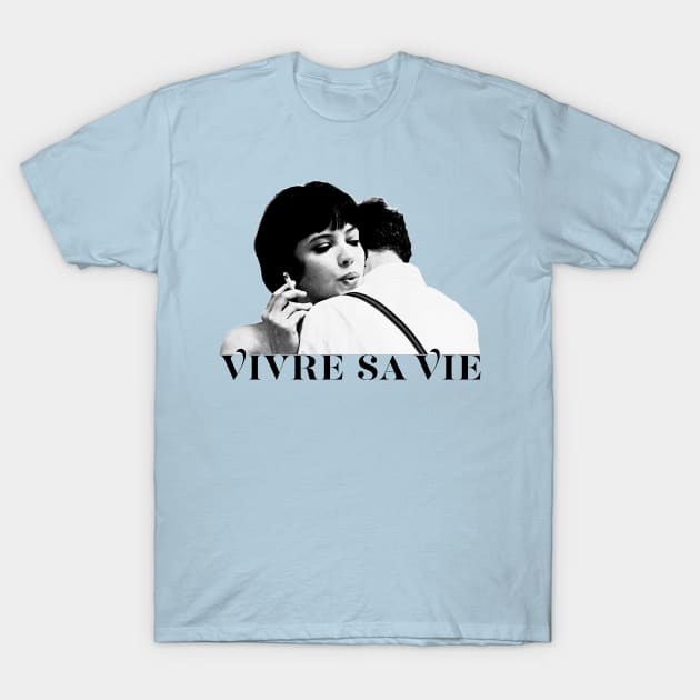 Vivre Sa Vie - Godard/Anna Karina Fanart T-Shirt by DankFutura